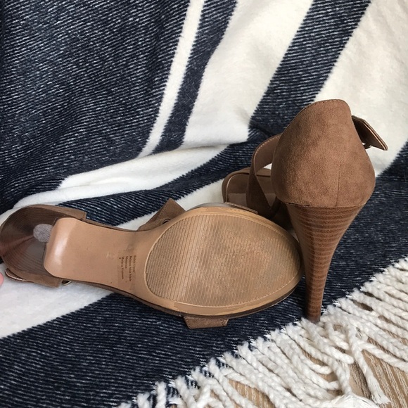 Kelly & Katie Suede Strappy Heels - Picture 5 of 5